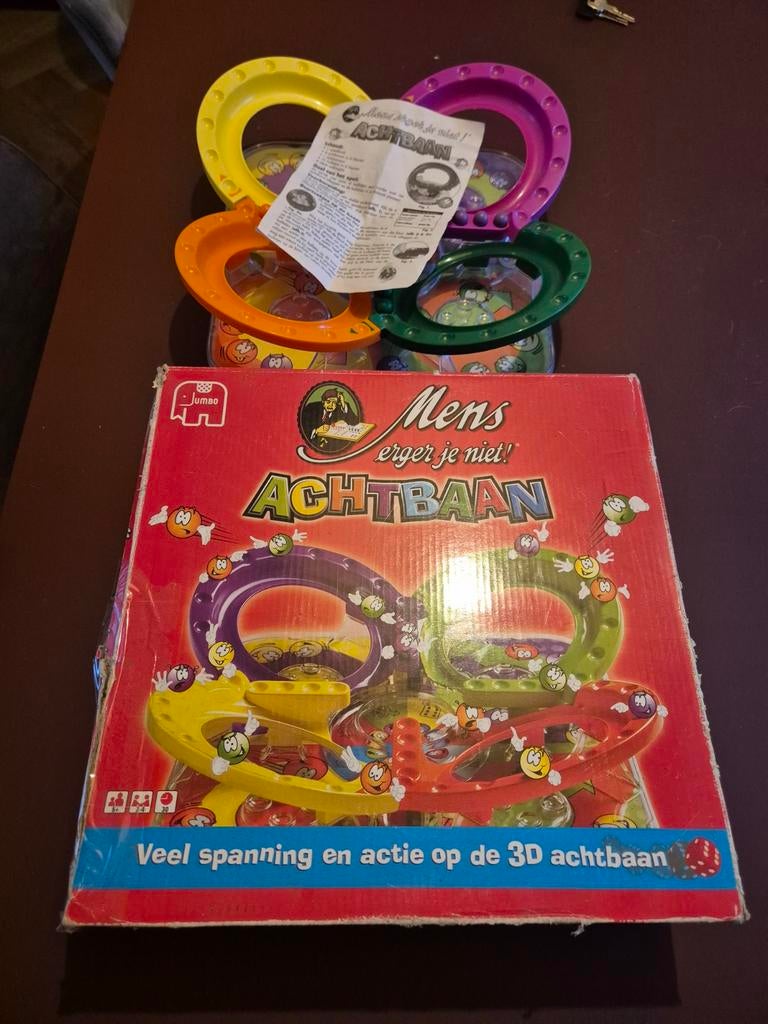 Mens Erger Je Niet Achtbaan - Jumbo, Drie of vier spelers, Ophalen of Verzenden, Gebruikt, Jumbo