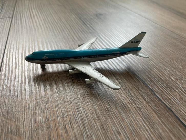 KLM vliegtuigje – miniatuurmodel, retro verzamelitem, Verzamelen, Luchtvaart en Vliegtuigspotten, Zo goed als nieuw, Overige typen