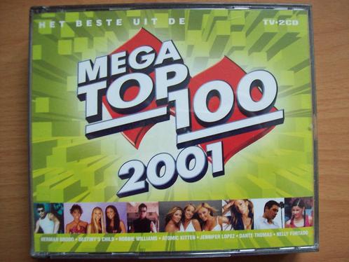 Mega Top 100 2001 (Het Beste Uit) 2-CD; Herman Brood, Atomic, Cd's en Dvd's, Cd's | Verzamelalbums, Zo goed als nieuw, Pop, Ophalen of Verzenden