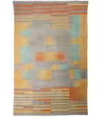 248x166 cm Handgeweven Moderne Wollen Kelim Tapijt, Ophalen of Verzenden