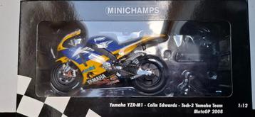 1.12 Minichamps Yamaha YZR-M1 Colin Edwards 2008 beschikbaar voor biedingen