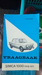 SIMCA 1000 Vraagbaak - P. Olyslager, Ophalen of Verzenden, Gelezen, Overige merken, P. Olyslager