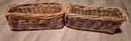 Rieten Manden - Set van 2, Ophalen, Gebruikt, Minder dan 30 cm, Minder dan 60 cm