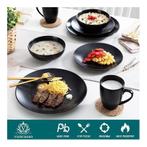 Vancasso Moda Tafelservies, 16-de, Huis en Inrichting, Keuken | Servies, Overige materialen, Vancassotableware, Support@vancassotableware.com