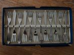Verzilverde Orna vorkjes jaren 70/80 - 12 stuks, Antiek en Kunst, Antiek | Bestek, Ophalen of Verzenden