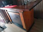 Bar en krukken, Huis en Inrichting, Barren, Ophalen of Verzenden, Gebruikt, Inclusief barstoelen