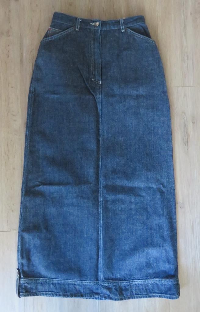 Spijkerrok Maat 36, Kleding | Dames, Rokken, Zo goed als nieuw, Maat 36 (S), Blauw, Onder de knie, Ophalen of Verzenden