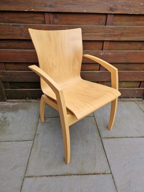 Leolux Camarilla Design Stoel Hugo de Ruiter, Huis en Inrichting, Stoelen, Gebruikt, Eén, Hout, Overige kleuren, Ophalen