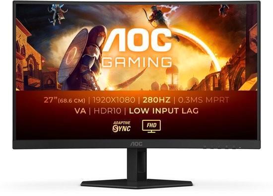AOC C27G4ZXE 27" Full HD 280Hz Gaming Monitor, Computers en Software, Monitoren, Nieuw, 201 Hz of meer, DisplayPort, HDMI, Gaming