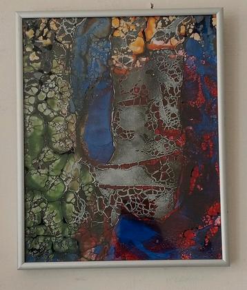 Acrylverf compositie  beschikbaar voor biedingen
