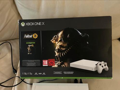 XboxOneX Fallout 76 Speciaal editie(Ruilen mogelijk), Spelcomputers en Games, Spelcomputers | Xbox One, Zo goed als nieuw, 1 TB