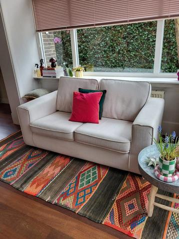 2-zits bank Umix crème kleurig 170 cm breed in goede staat  beschikbaar voor biedingen