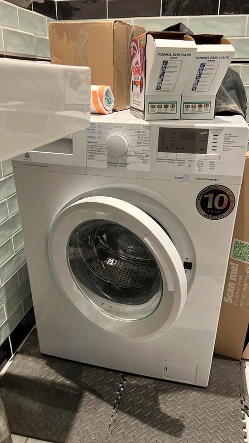 Beko wasmachine WTV7812BS, Witgoed en Apparatuur, Wasmachines, Zo goed als nieuw, Voorlader, 6 tot 8 kg, Minder dan 85 cm, 1200 tot 1600 toeren