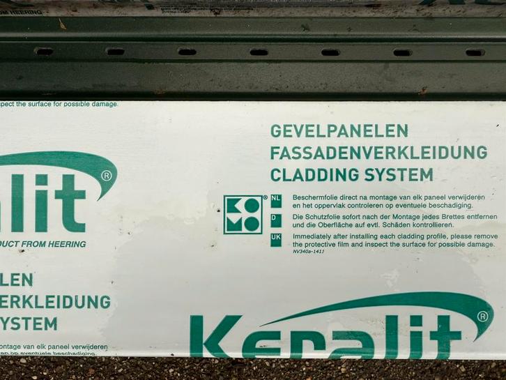 1x 6m Keralit Sponningdeel 143 - Timbergreen, Doe-het-zelf en Verbouw, Platen en Panelen, Nieuw, Ophalen