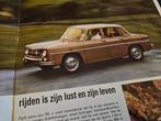 Brochure Renault 8 / 8 Major, Ophalen of Verzenden, Zo goed als nieuw, Renault