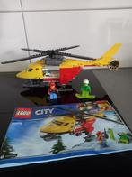 Lego City Ambulance helikopter 60179, Ophalen of Verzenden, Zo goed als nieuw, Complete set, Lego