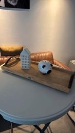 Dienblad van Riverdale met een spaarpot en waxine licht huis, Riverdale, Rond, Ophalen of Verzenden, Zo goed als nieuw