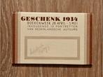 Boekenweekgeschenk 1934 - Ansichtkaarten (herdruk 1987), Boeken, Ophalen of Verzenden, Zo goed als nieuw, Folder