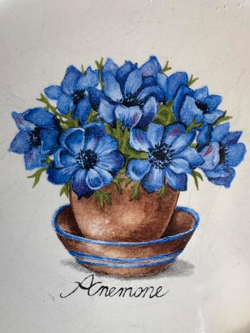 Gebakstel Jet ter Steege “Anemone” beschikbaar voor biedingen