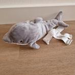 Knuffel dolfijn haai Ikea Genomblot grijs wit 28 cm K4968, Kinderen en Baby's, Speelgoed | Knuffels en Pluche, Ophalen of Verzenden