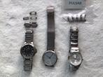 Nog 2 Dames horloge’s:  1 Pulsar Sapphire + 1 Rochemont…, Sieraden, Tassen en Uiterlijk, Ophalen of Verzenden, Zo goed als nieuw