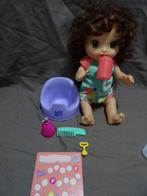 Baby Alive pop plas praat en dans pop compleet babypop, Ophalen of Verzenden, Zo goed als nieuw, Babypop