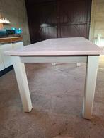 Houten Eettafel, Ophalen, Gebruikt, 100 tot 150 cm, Landelijk