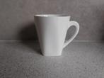 Koffiemok 9x8 cm. Wit Sam & Squito, Huis en Inrichting, Keuken | Servies, Verzenden, Zo goed als nieuw, Effen, Kop(pen) en/of Schotel(s)