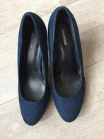 Donkerblauw pumps in maat 39, Ophalen of Verzenden, Zo goed als nieuw, Blauw