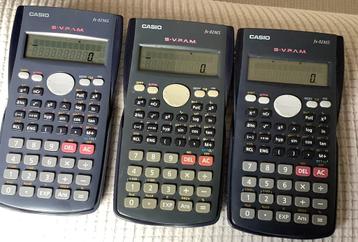 CASIO FX-82MS REKENMACHINE VANAF 2,50 werkende staat beschikbaar voor biedingen