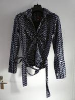 Blouse Tante Betsy, mt M, zwart/grijs, Ophalen of Verzenden, Zo goed als nieuw, Maat 38/40 (M), Blauw