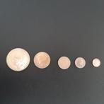 Wilhelmina munten, Postzegels en Munten, Munten | Nederland, Ophalen of Verzenden, Koningin Wilhelmina, Setje, Zilver