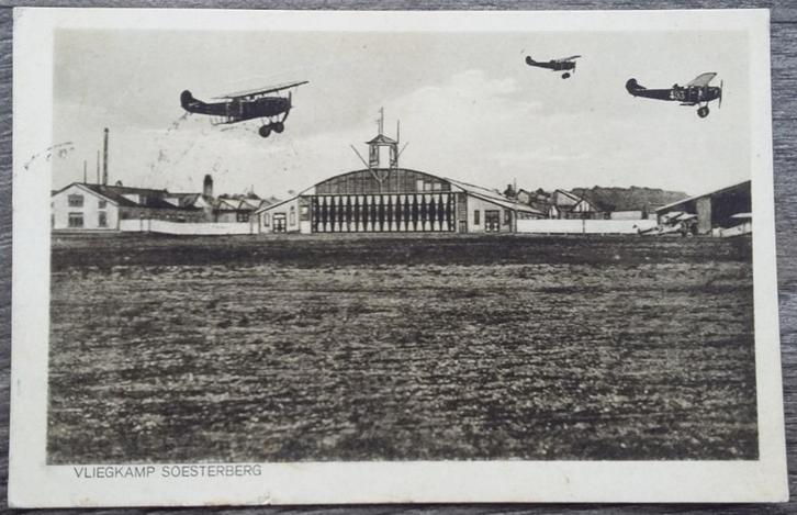 Jaar 1926 Ansichtkaart Vliegkamp Soesterberg Vliegtuig Kaart, Verzamelen, Ansichtkaarten | Nederland, Gelopen, Utrecht, 1920 tot 1940