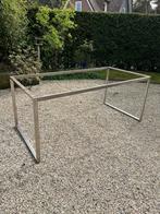 RVS tuintafel onderstel 90x180, Huis en Inrichting, Tafelonderdelen, 50 tot 100 cm, Modern., Tafelpoot, 150 tot 200 cm