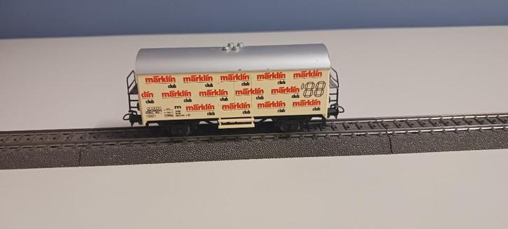Märklin 4415: Koelwagon Club-wagon 1988, Hobby en Vrije tijd, Modeltreinen | H0, Gebruikt, Wagon, Wisselstroom, Märklin, Ophalen of Verzenden