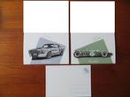 Ansichtkaarten Chrome Cars: Brabham, Ford Mustang Eleanor, Ophalen of Verzenden, Nieuw, Ford