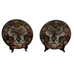 Twee 18e eeuwse Japans imari borden, Antiek en Kunst, Antiek | Porselein, Ophalen of Verzenden