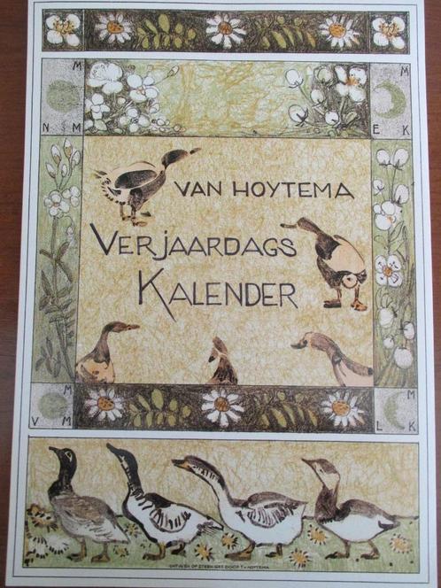Hoytema Verjaardagskalender-Vintage, Diversen, Kalenders, Nieuw, Maandkalender, Ophalen of Verzenden