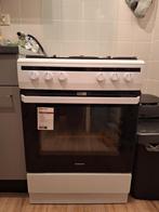 Gasfornuis met elektrische oven Inventum VFG6020GWIT, Ophalen, 4 kookzones, Zo goed als nieuw, Gas