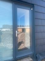 Gratis tuindeur tripple glas, Doe-het-zelf en Verbouw, Kozijnen en Schuifpuien, Gebruikt, Deurkozijn, 150 tot 225 cm, Inclusief glas