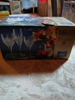 18-delig Kristallen Glasservies Sarlat, Antiek en Kunst, Antiek | Glas en Kristal, Ophalen