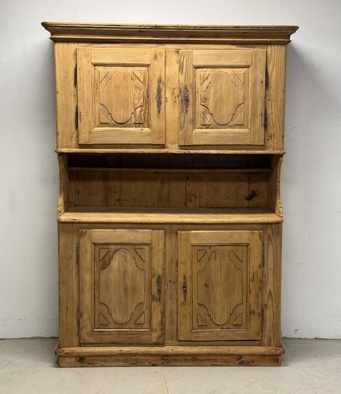 Antieke Oostenrijkse kast massief hout – unieke buffetkast, Antiek en Kunst, Antiek | Meubels | Kasten, Ophalen
