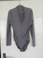 dames blouse body MEY, Maat 38/40 (M), Verzenden, Zo goed als nieuw, Grijs