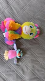 2 schattige knuffeltjes, Ophalen of Verzenden, Zo goed als nieuw, Overige typen