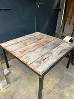 Tuintafel, Ophalen, Zo goed als nieuw, Rechthoekig, Hout