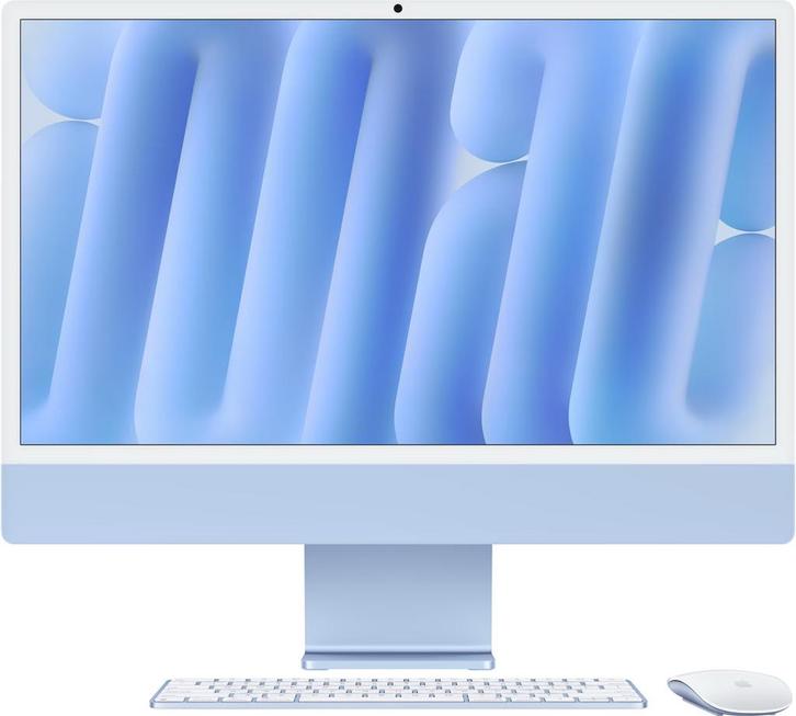 iMac 2024 – Blauw – 256GB – 8-core – Zo goed als nieuw, Computers en Software, Monitoren, Zo goed als nieuw, IPS, Ophalen