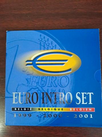 België Euro Intro Set 1999-2001 beschikbaar voor biedingen