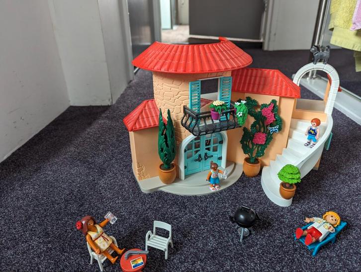 Playmobil Vakantie Villa - Complete Set!, Kinderen en Baby's, Speelgoed | Playmobil, Zo goed als nieuw, Complete set, Ophalen of Verzenden