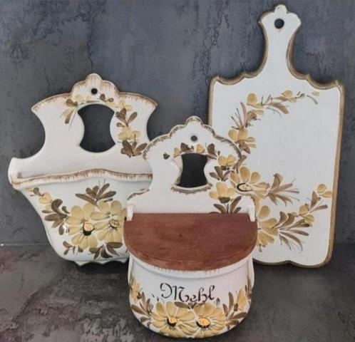 Brocante keramische keukenset, Antiek en Kunst, Antiek | Porselein, Ophalen