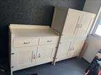 Commode en kledingkast creme bxhxd 108,5x90x53cm, Kinderen en Baby's, Kinderkamer | Commodes en Kasten, Ophalen, Gebruikt, Kast